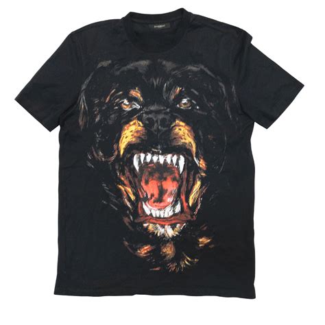 givenchy vintage t shirt|Givenchy rottweiler shirt price.